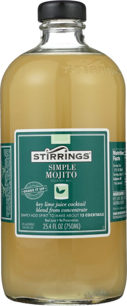 STIRRINGS: Mojito Mix, 750 ml