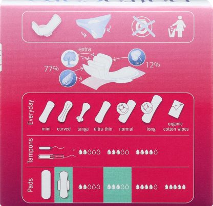 NATRACARE: Ultra Extra Pads Normal, 12 Each