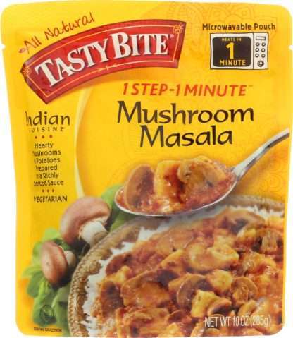 TASTY BITE: Mushroom Masala Entree, 10 oz