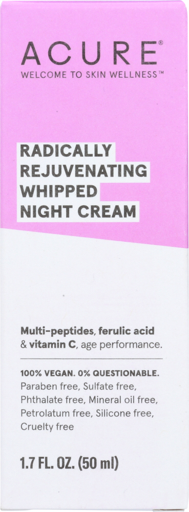 ACURE: Cream Whpd Nght Rejvntng, 1.7 FL OZ