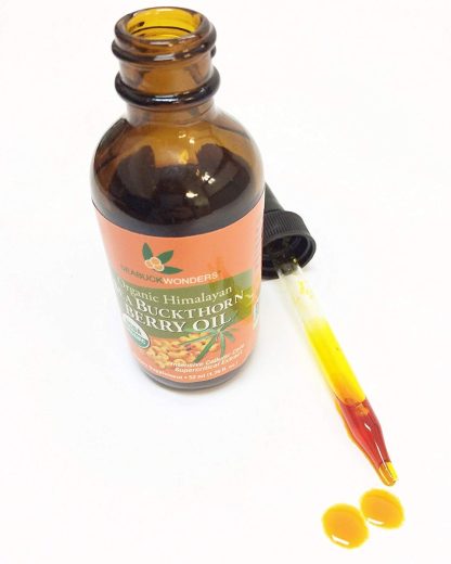 SEABUCKWONDERS: Organic Sea Buckthorn Berry Oil Dropper, 1.76 oz