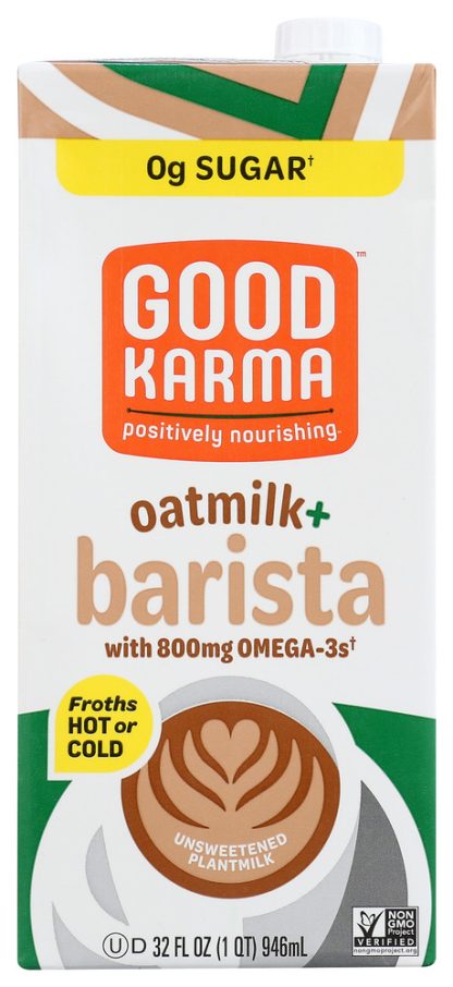 GOOD KARMA: Milk Barista Plnt Unswt, 32 FL OZ