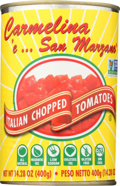 CARMELINA E SAN MARZANO: Tomato Italian Chopped Puree, 14.28 oz