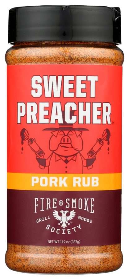 FIRE AND SMOKE: Rub Sweet Southern Pork, 16 OZ