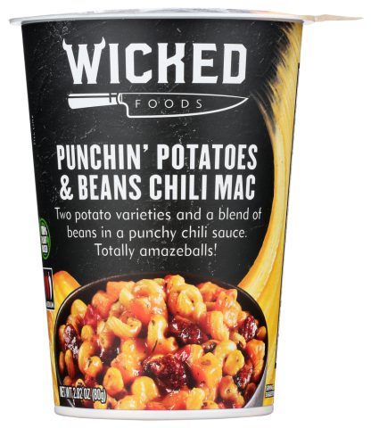 WICKED: Entree Pot Bns Chili Mac, 2.82 oz