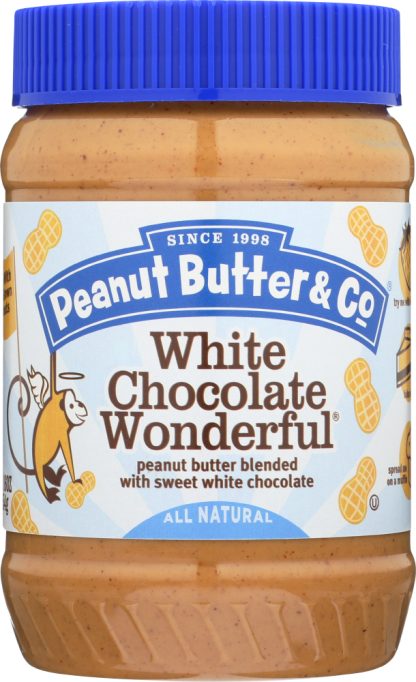 PEANUT BUTTER & CO: Peanut Butter White Chocolate Wonderful, 16 oz