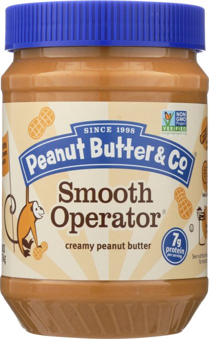 PEANUT BUTTER & CO: Smooth Operator Peanut Butter, 28 Oz