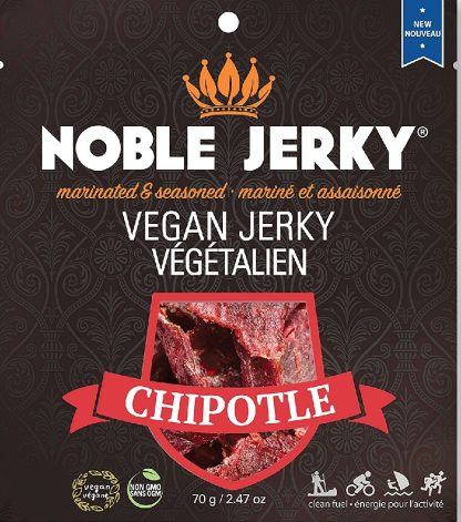 NOBLE JERKY: Chipotle Vegan Jerky, 2.47 oz