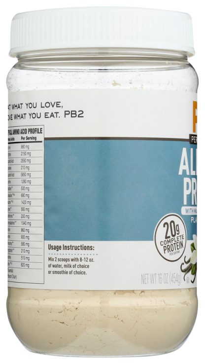 PB2: Almond Protein Madagascar Vanilla Powder, 16 oz