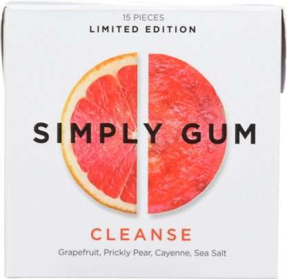 SIMPLY GUM: Cleanse Gum, 15 pc