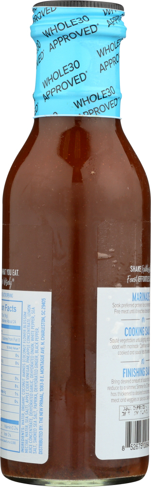 THE NEW PRIMAL: Sauce Marinade Classic, 12 oz