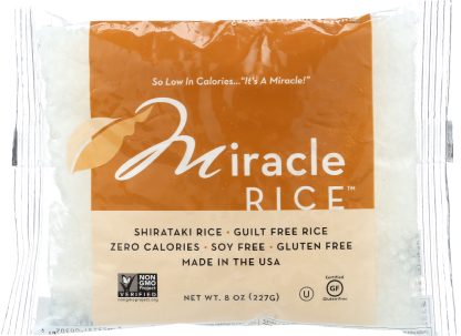 MIRACLE NOODLE: Miracle Rice, 8 oz