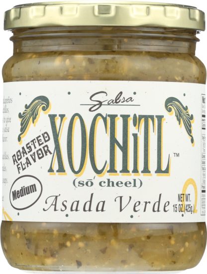 XOCHITL: Salsa Asada Verde Medium, 15 oz