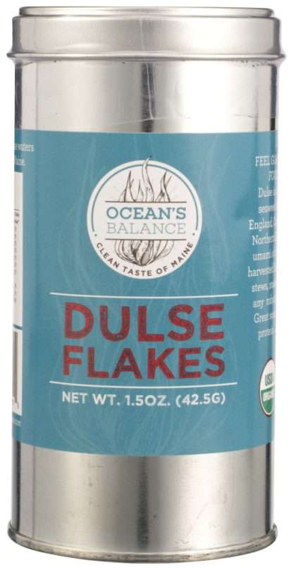 OCEANS BALANCE: Organic Dulse Flakes Seasoning, 1.5 oz