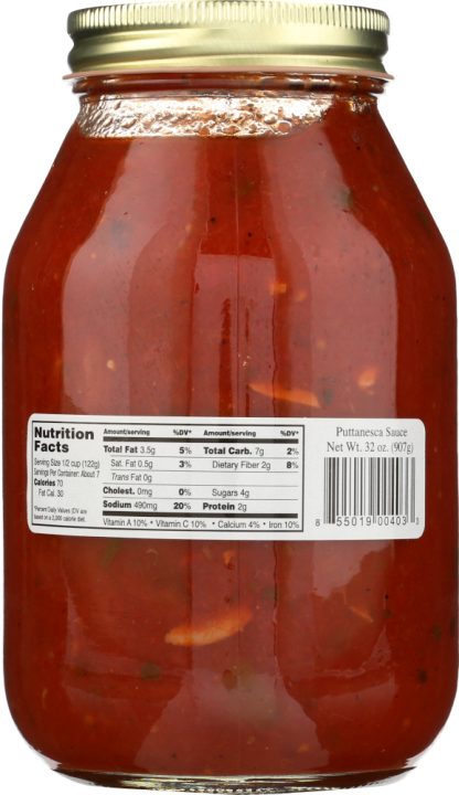 MICHAELS OF BROOKLYN: Puttanesca Sauce, 32 oz