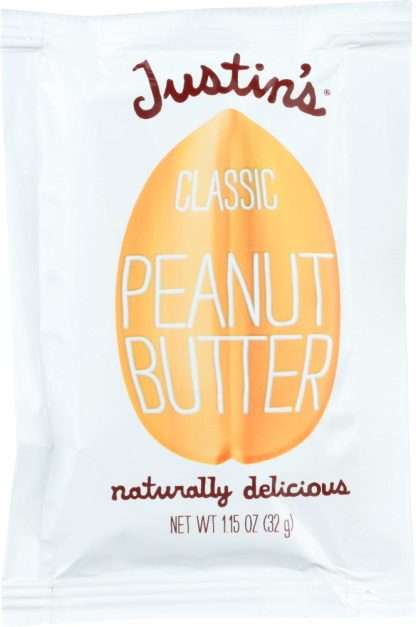 JUSTIN'S: Classic Peanut Butter Squeeze Pack, 1.15 oz