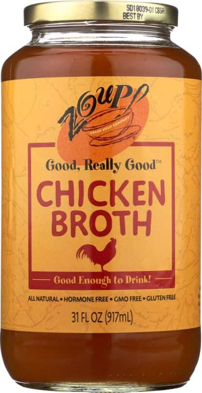 ZOUP GOOD REALLY: Chicken Soup Broth, 31 oz