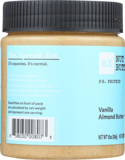 RXBAR: Vanilla Almond Butter Jar, 10 oz