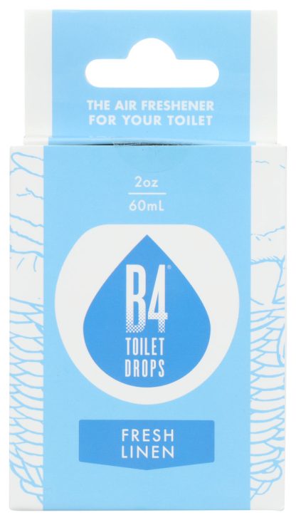 B4: Drops Toilet Fresh Linen, 2 oz