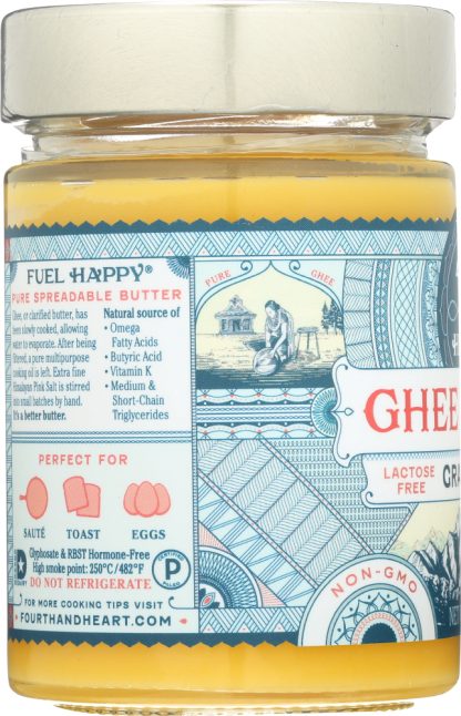 4TH & HEART: Butter Himalayan Salt Ghee, 9 oz