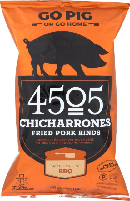 4505 MEATS: Chicharrones Smkhse Bbq, 2.5 oz