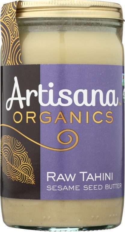 ARTISANA: Raw Organic Tahini Sesame Seed Butter, 14 oz