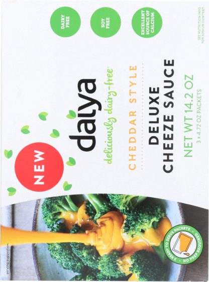 DAIYA: Sauce Cheeze Cheddar Style Deluxe, 14.2 oz