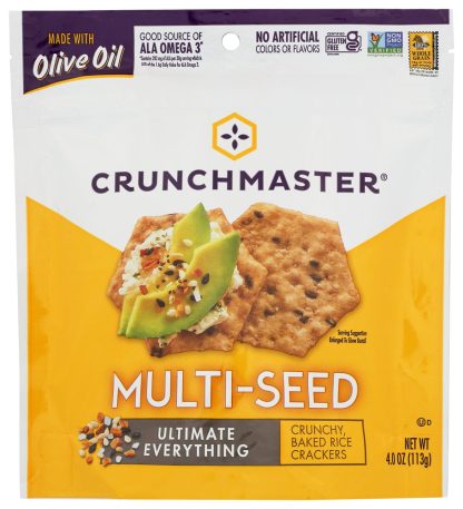 CRUNCHMASTER: Cracker Mlti Seed Evrythn, 4 oz