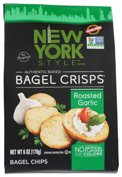 NEW YORK STYLE: Bagel Crisp Garlic