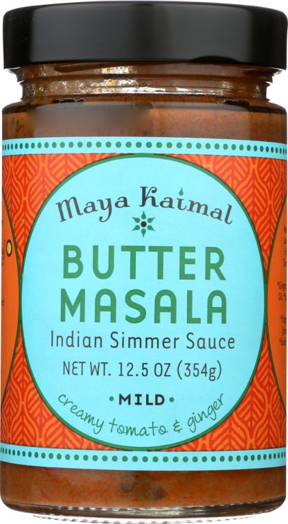 MAYA KAIMAL: Indian Simmer Sauce Butter Masala Mild, 12.5 oz