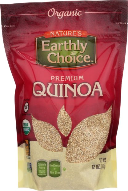 NATURE'S EARTHLY CHOICE: Organic Premium Quinoa, 12 oz