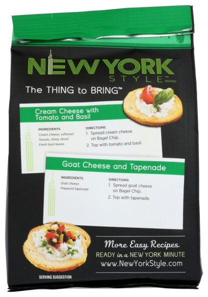 NEW YORK STYLE: Bagel Crisp Garlic