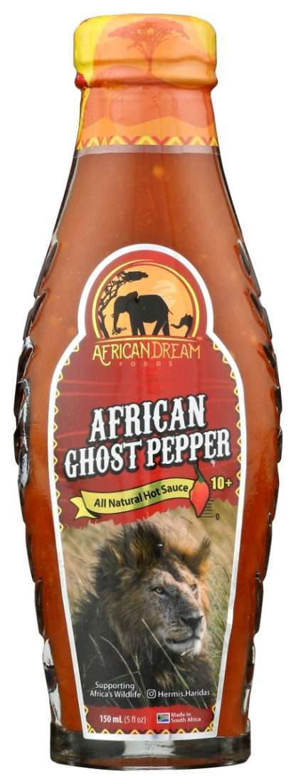 AFRICAN DREAM FOODS: African Ghost Pepper Sauce, 5 FL OZ