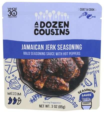 A DOZEN COUSINS: Jamaican Jerk Seasoning, 3 oz