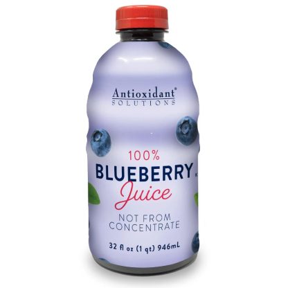 ANTIOXIDANT SOLUTIONS: Blueberry Juice, 32 FL OZ