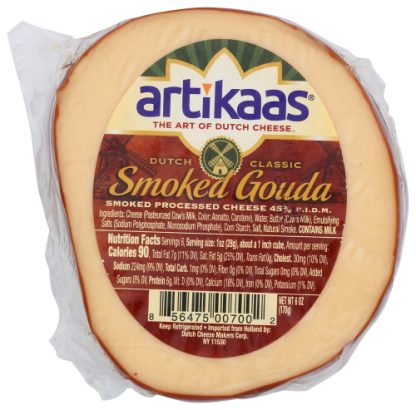 ARTIKAAS: Gouda Smoked Cheese, 6 oz