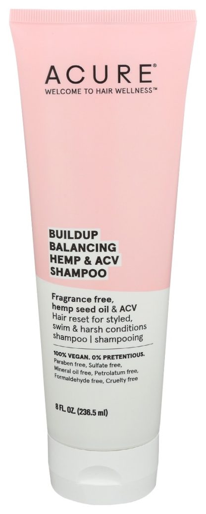 ACURE: Buildup Balancing Hemp Acv Shampoo, 8 FL OZ
