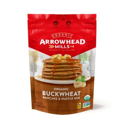 ARROWHEAD MILLS: Organic Buckwheat Pancake Waffle Mix, 22 oz