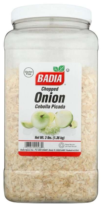 BADIA: Chopped Onion Flakes, 3 lb