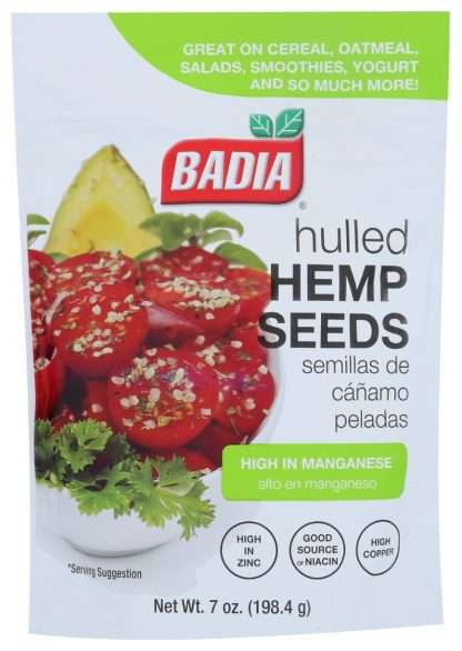 BADIA: Hulled Hemp Seed, 7 oz