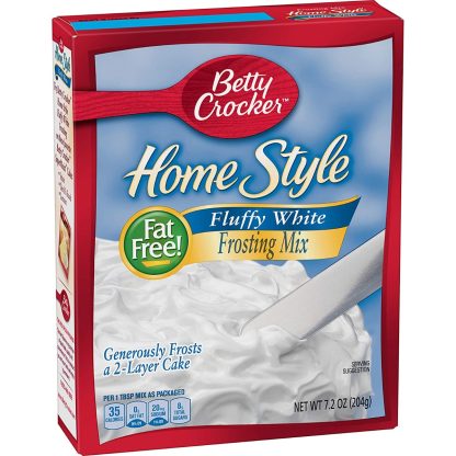 BETTY CROCKER: Home Style Fluffy White Frosting Mix, 7.2 oz
