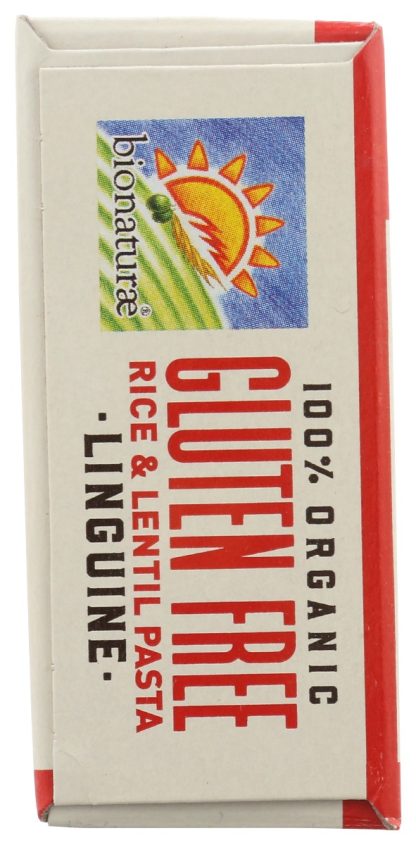 BIONATURAE: Organic Gluten Free Rice and Lentil Linguine, 12 oz