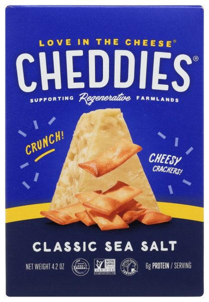 CHEDDIES: Classic Sea Salt, 3.2 oz
