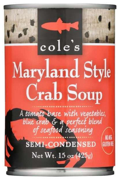 COLES: Maryland Style Crab Soup, 15 oz