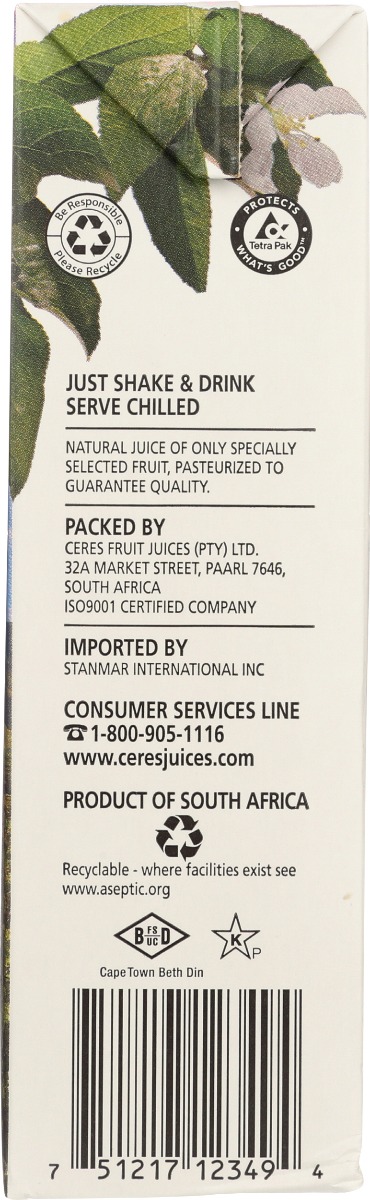 CERES: Fruit Medley Juice, 33.8 FL OZ