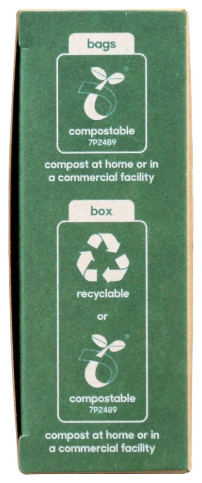 COMPOSTIC: Compostable Snack Bags, 25 ea