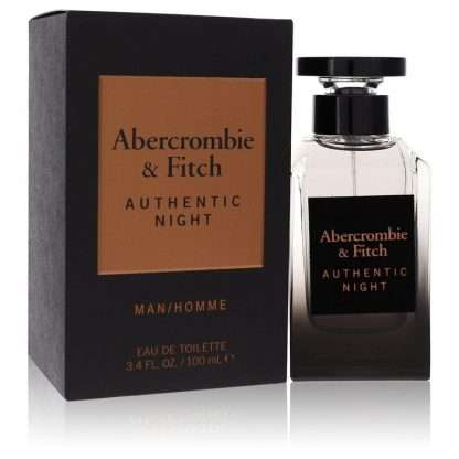 Abercrombie & Fitch Authentic Night by Abercrombie & Fitch Eau De Toilette Spray 3.