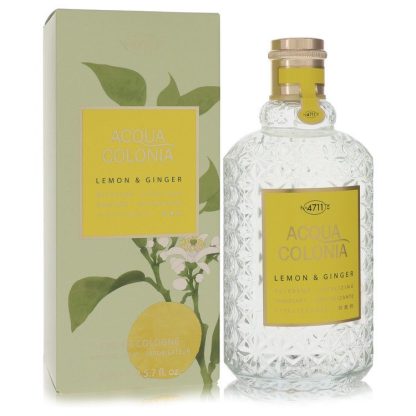 4711 ACQUA COLONIA Lemon & Ginger by 4711 Eau De Cologne Spray (Unisex) 5.7 oz