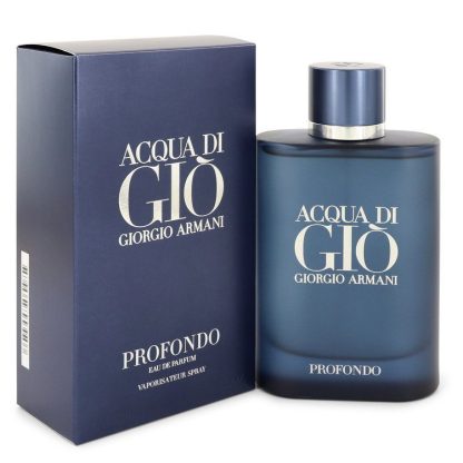 Acqua Di Gio Profondo by Giorgio Armani Eau De Parfum Spray 4.