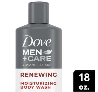 Dove Men+Care Advanced Care Liquid Body Wash Cleanser for Dry Aging Skin;